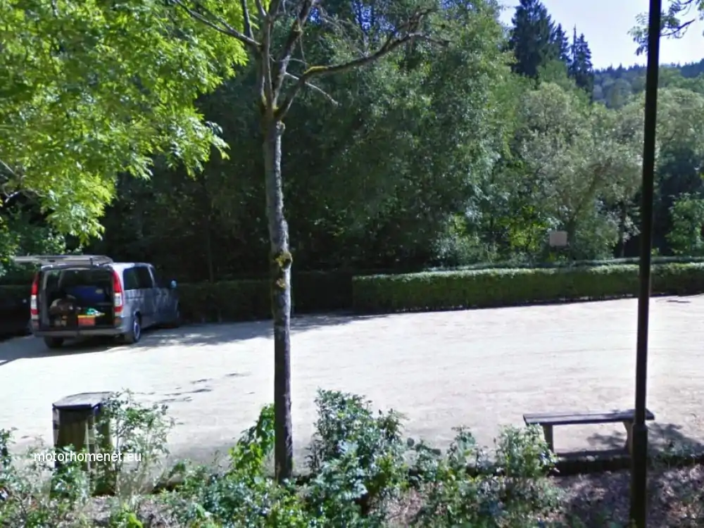 Nisramont camper parking stuwdam Luxemburg Belgie