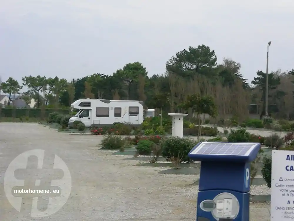Camaret Sur Mer camper parking Pen Hir Bretagne Frankrijk