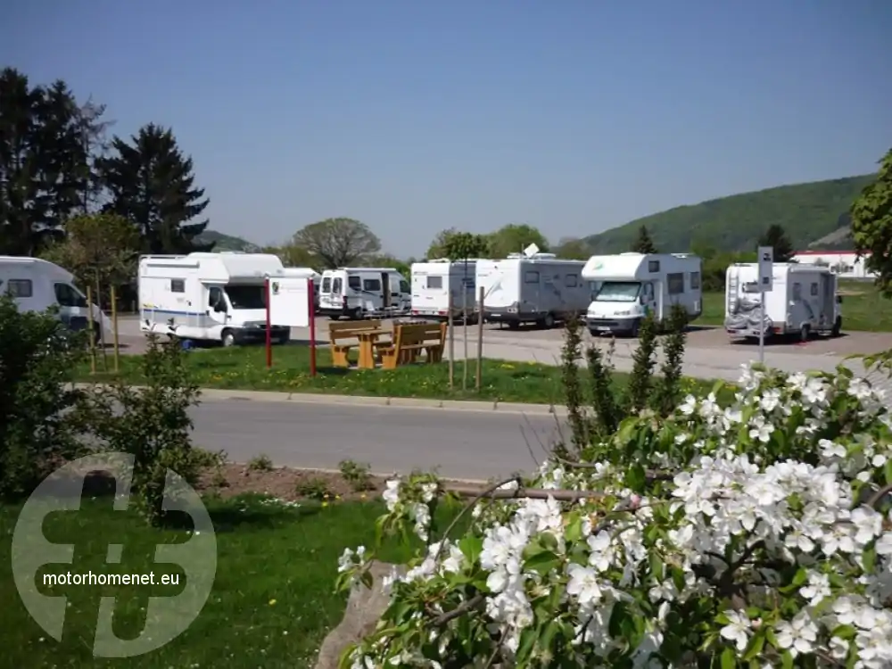 Witzenhausen camperparking Josef Pott Platz Hessen Duitsland