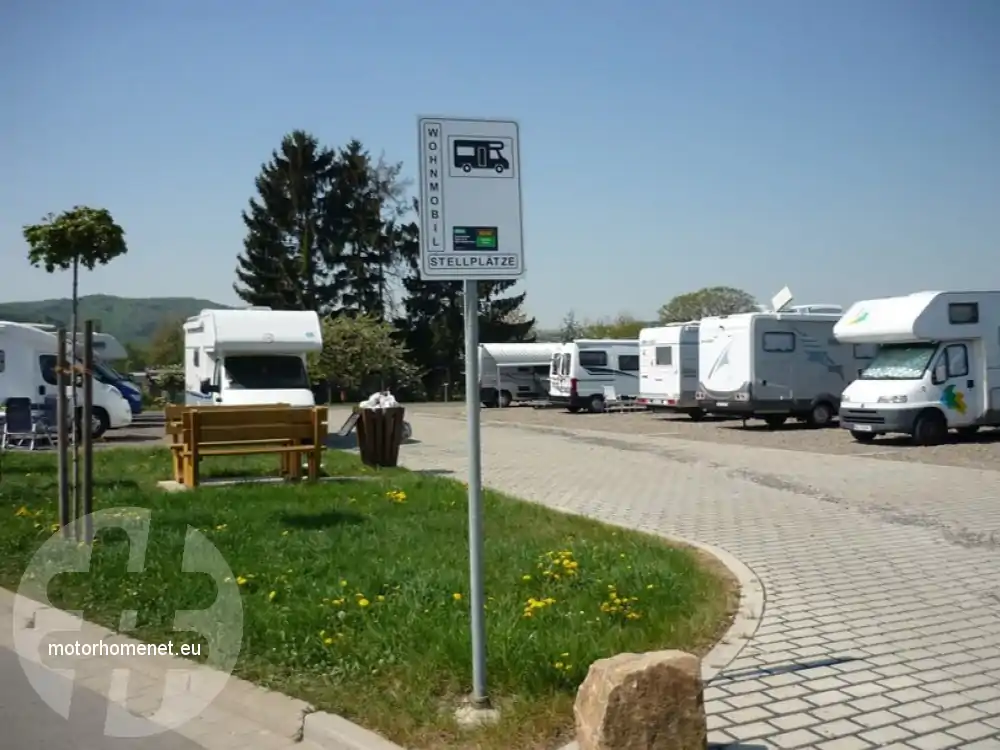 Witzenhausen camperparking Josef Pott Platz Hessen Duitsland
