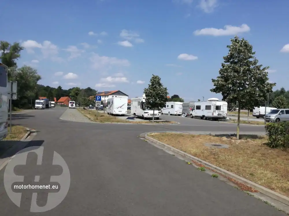Hitzacker camper parking Jeetzel Niedersachsen Duitsland