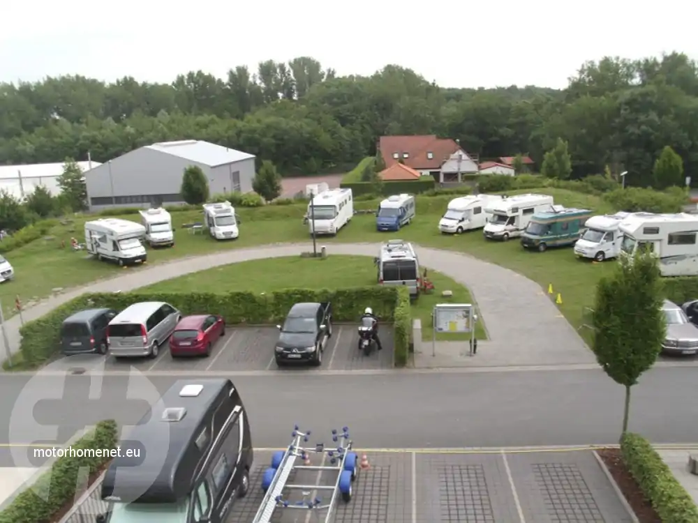 Bergkamen camper parking jachthaven Nordrhein Westfalen Duitsland