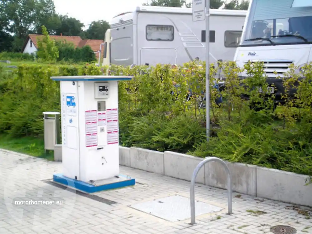 Bergkamen camper parking jachthaven Nordrhein Westfalen Duitsland