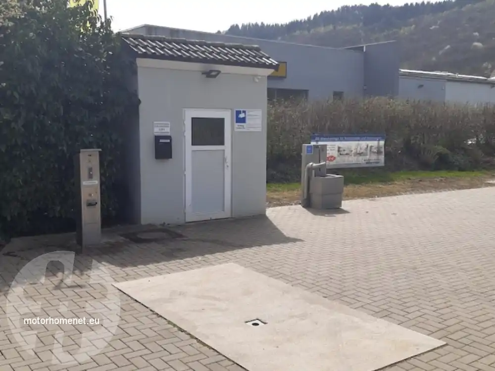 Saarburg camper parking Saar Rheinland Pfalz Duitsland