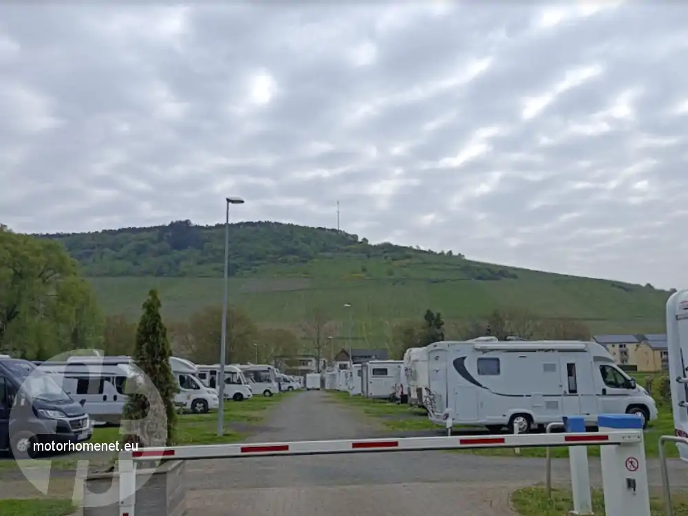 Traben Trarbach camper parking Moezel Rheinland Pfalz Duitsland