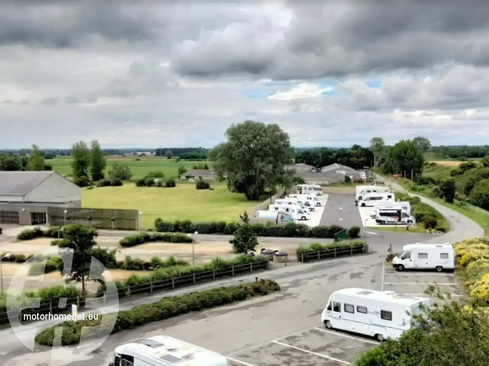 Saint Benoit des Ondes camperplaats Belvedere Bretagne Frankrijk