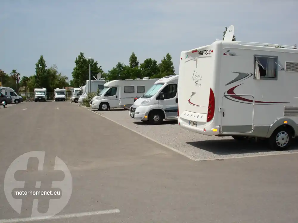 Marseillan-Plage camper parking kantoor toerisme Occitanie Frankrijk
