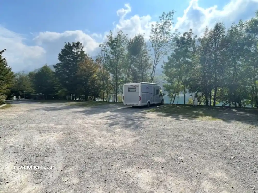 Barcis camper parking Friuli-Venezia-Giulia Italie