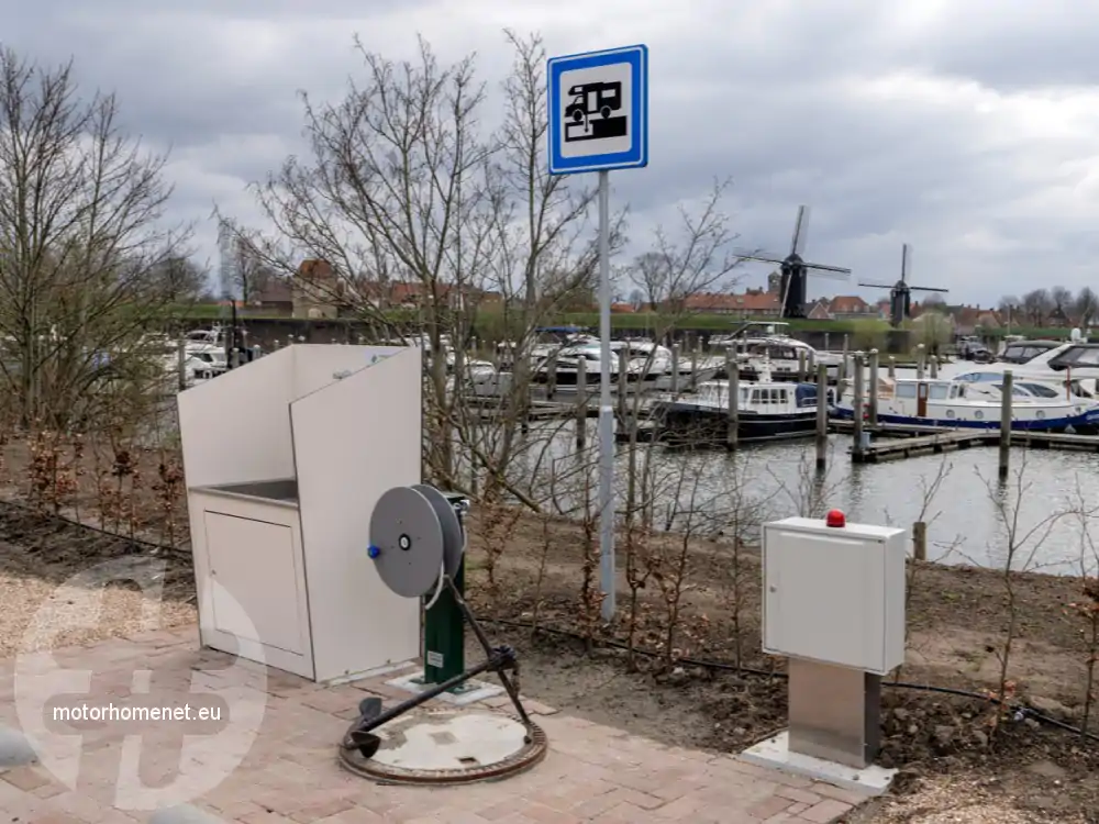 Heusden camper parking De Wiel Noord-Brabant Nederland