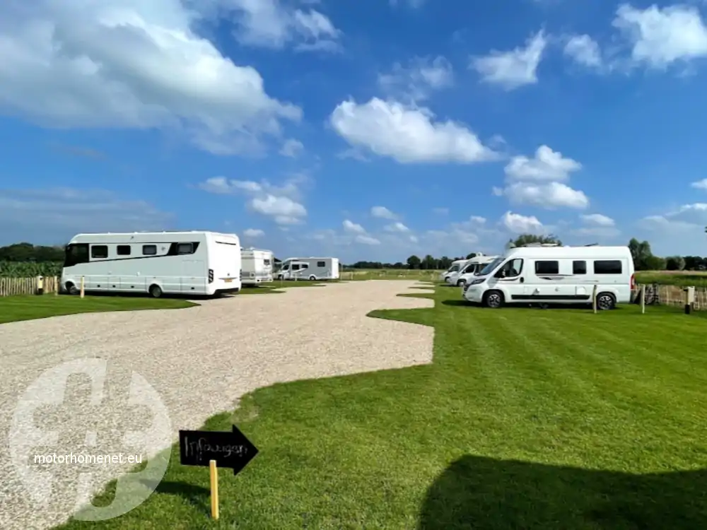 Nistelrode camperplaats De Landing Noord Brabant Nederland