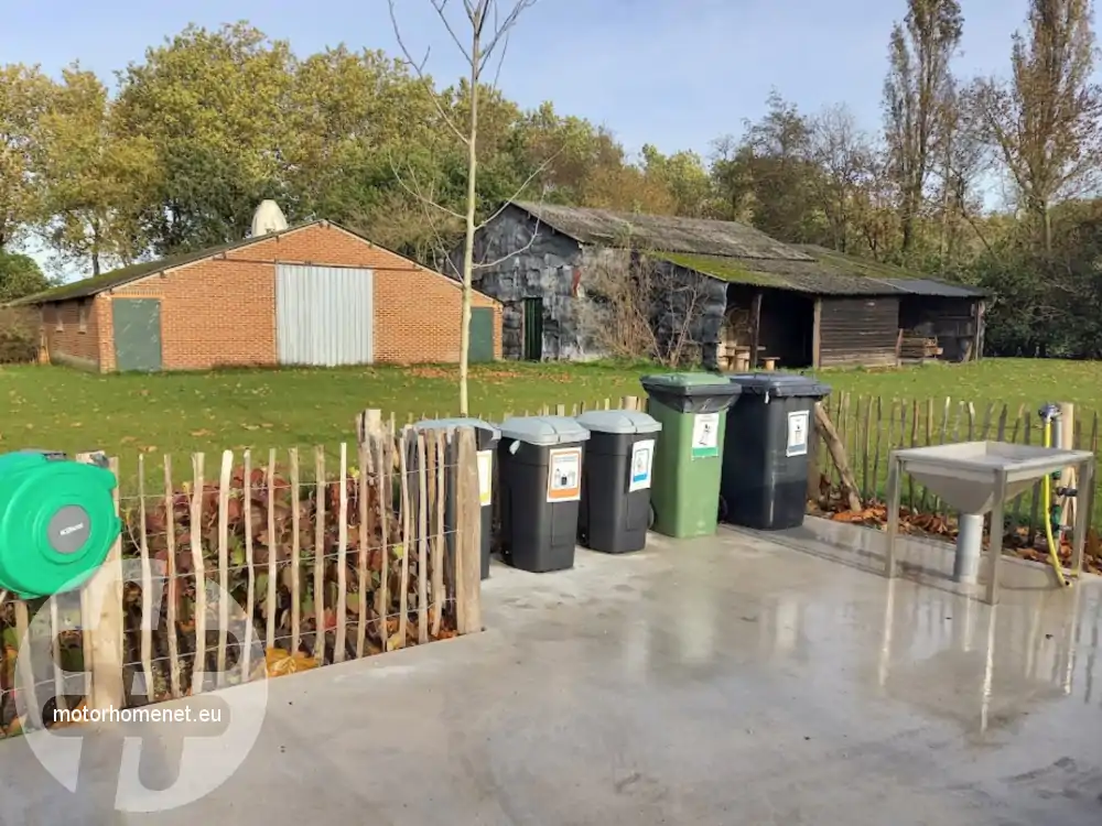 Nistelrode camperplaats De Landing Noord Brabant Nederland