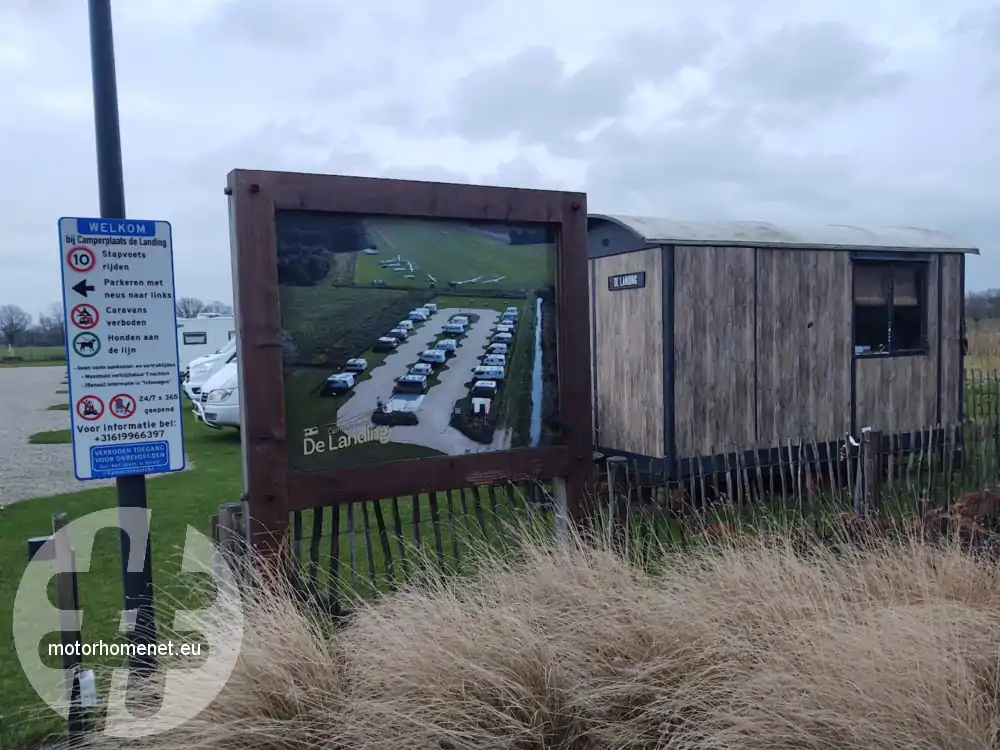 Nistelrode camperplaats De Landing Noord Brabant Nederland