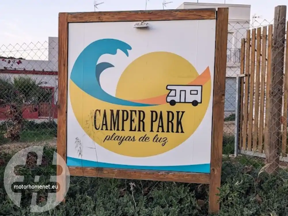 Pozo del Camino camperplaats Playas de Luz Andalusie Spanje