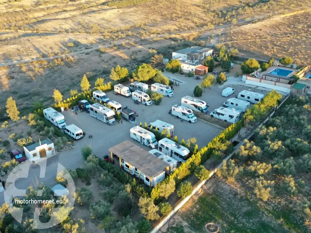 Tabernas camperplaats Little Texas Andalusie Spanje