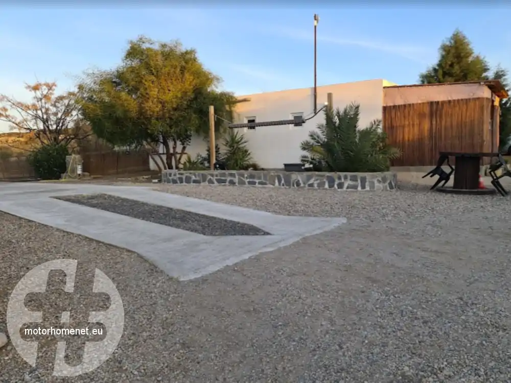 Tabernas camperplaats Little Texas Andalusie Spanje