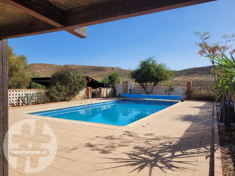 Tabernas camperplaats Little Texas Andalusie Spanje