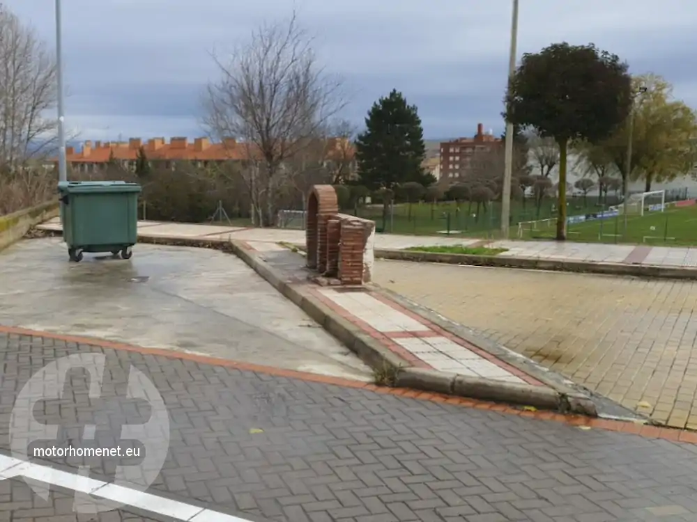 Briviesca Plaza-de-Toros Castilie en Leon Spanje