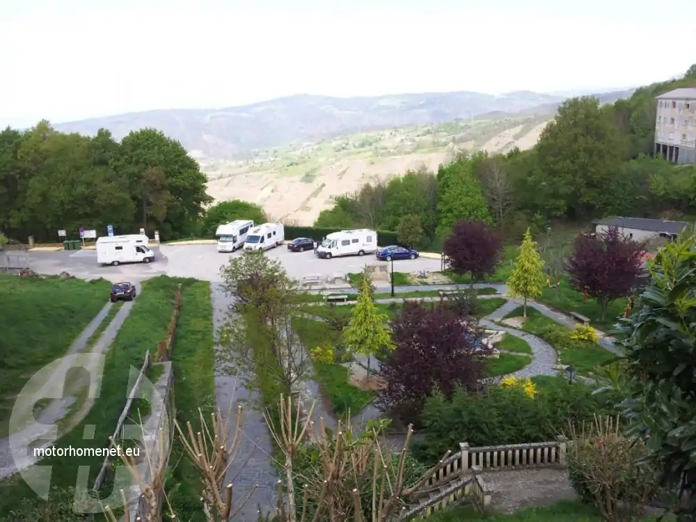 Castro-Caldelas park Galicie Spanje