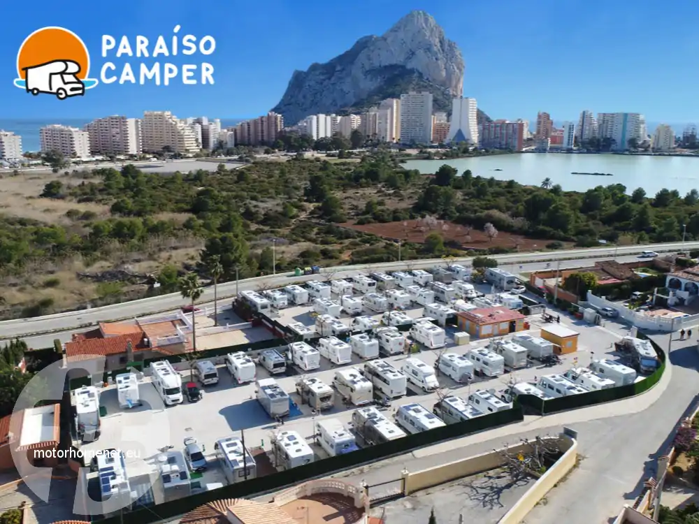 Calpe Paraiso-Camper Valencia Spanje